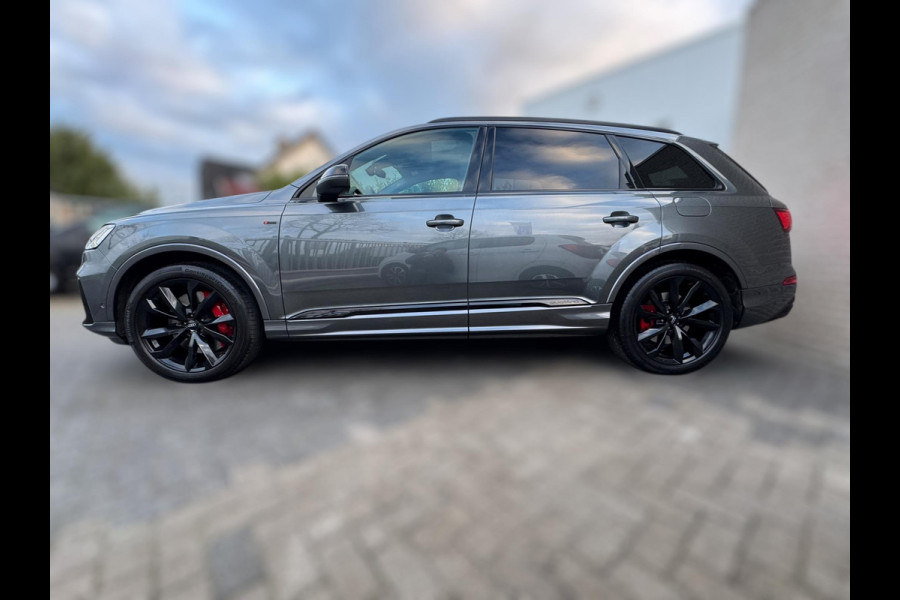 Audi Q7 55 TFSI e quattro Pro Line Plus TREKHAAK WEGKL / LEDER / PANO / STOELEN MEMORY / LUCHTVERING / VIRTUAL COCKP / HEAD-UP.