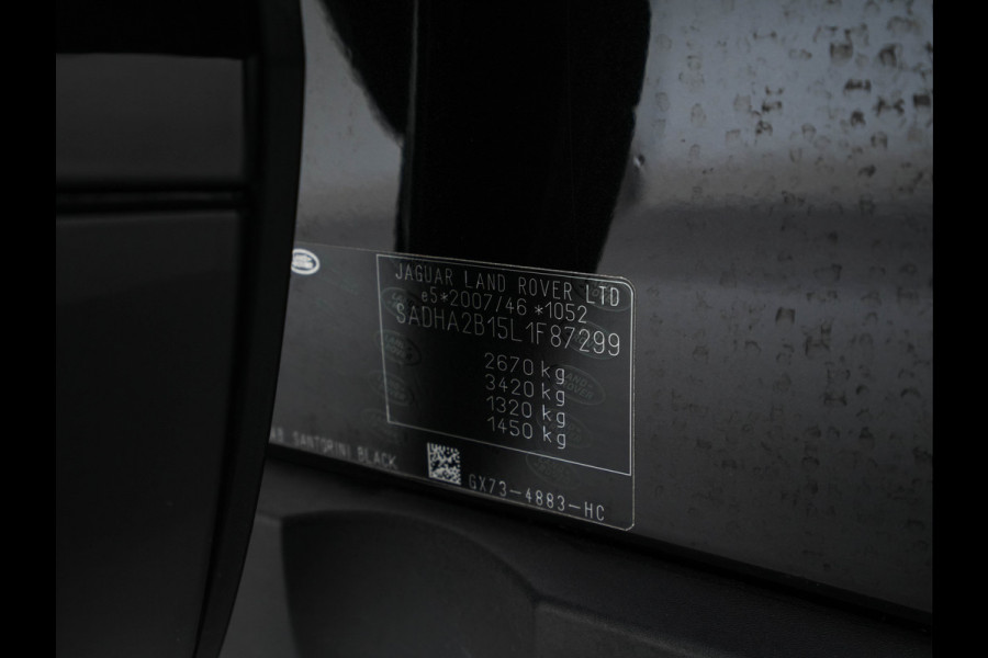 Jaguar I-PACE EV400 Business Edition S 90 kWh {SOH-89%} (INCL-BTW) *HEATPUMP | PANO | LEATHER | MERIDIAN-AUDIO | FULL-LED | HEATED/COOLED-COMFORTSEATS | DAB+ | CAMERA | DIGI-COCKPIT | NAVI-FULLMAP | ECC | KEYLESS | PDC | CCS-FASTLOADER | CRUISE |