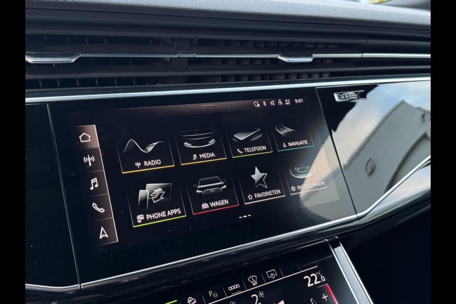 Audi Q7 55 TFSI e quattro Pro Line Plus TREKHAAK WEGKL / LEDER / PANO / STOELEN MEMORY / LUCHTVERING / VIRTUAL COCKP / HEAD-UP.