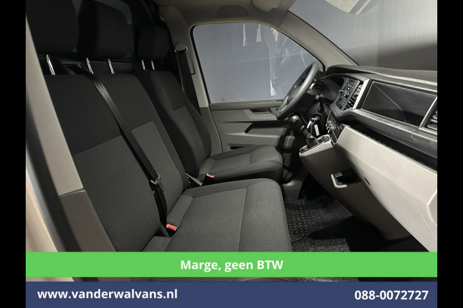 Volkswagen Transporter 2.0 TDI 150pk **Marge, GEEN BTW** L2H1 Euro6 Airco | 2500kg Trekhaak | Cruisecontrol | Stoelverwarming Parkeersensoren, Bijrijdersbank