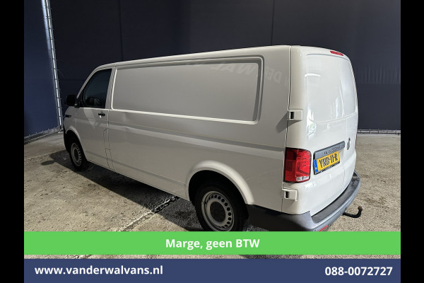 Volkswagen Transporter 2.0 TDI 150pk **Marge, GEEN BTW** L2H1 Euro6 Airco | 2500kg Trekhaak | Cruisecontrol | Stoelverwarming Parkeersensoren, Bijrijdersbank