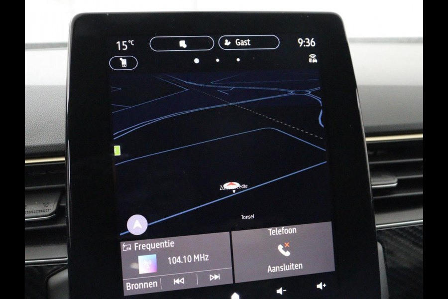 Renault Arkana 1.6 E-Tech hybrid 145 E-Tech engineered | Panoramadak | Stoelverwarming | Trekhaak | Leder/Alcantara | Carplay | Adaptive cruise | File Assistent | Navigatie | Sfeerverlichting