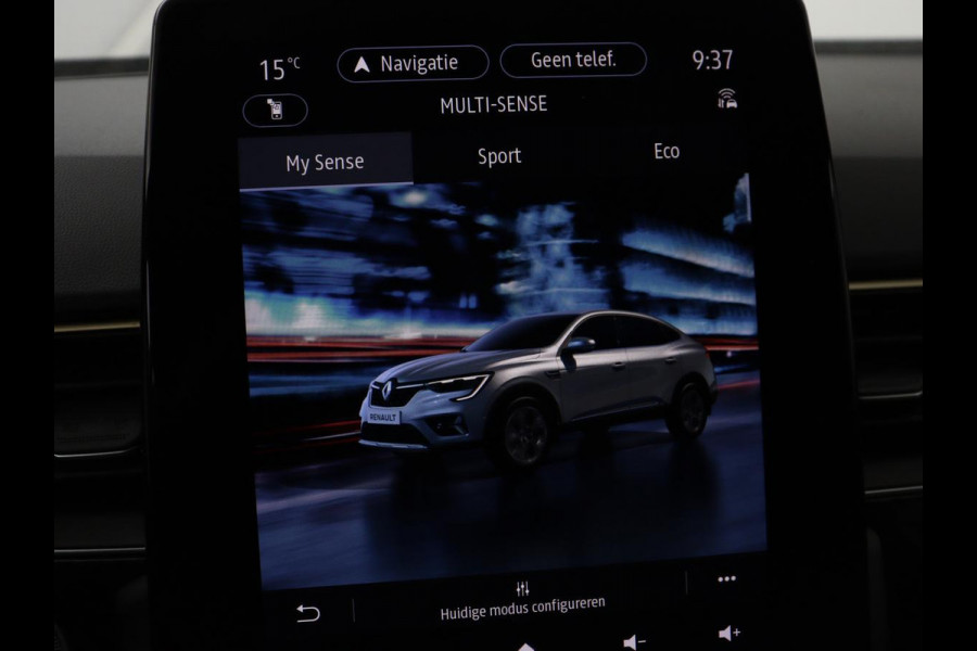 Renault Arkana 1.6 E-Tech hybrid 145 E-Tech engineered | Panoramadak | Stoelverwarming | Trekhaak | Leder/Alcantara | Carplay | Adaptive cruise | File Assistent | Navigatie | Sfeerverlichting