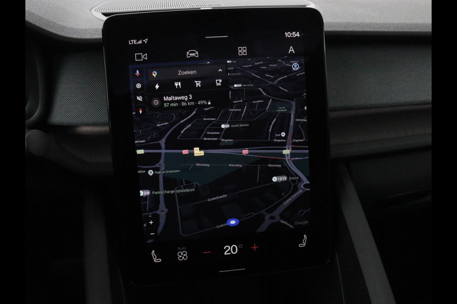 Polestar 2 Long Range Dual Motor Launch Edition 78kWh | SOH 90% | Panoramadak | Trekhaak | 360 Camera | Achterbankverwarming | Adaptive cruise | Carplay | Camera | Stoelverwarming | Keyless