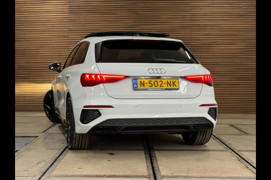 Audi A3 Sportback 35 TFSI S Black edition | S-Line | Pano | Camera | Matrix LED | RS-stoelen | Adaptive Cruise | Navigatie | NAP