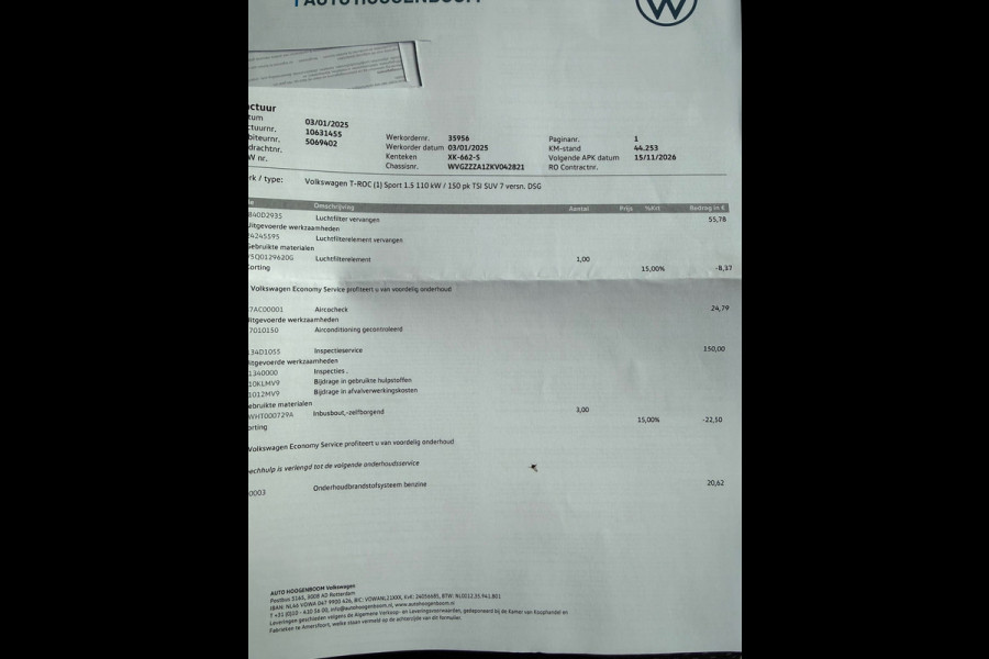 Volkswagen T-Roc 1.5 TSI Sport l Volledig Dealer Onderhouden l Virtual Cockpit l Navi l Automaat l ACC l trekhaak l