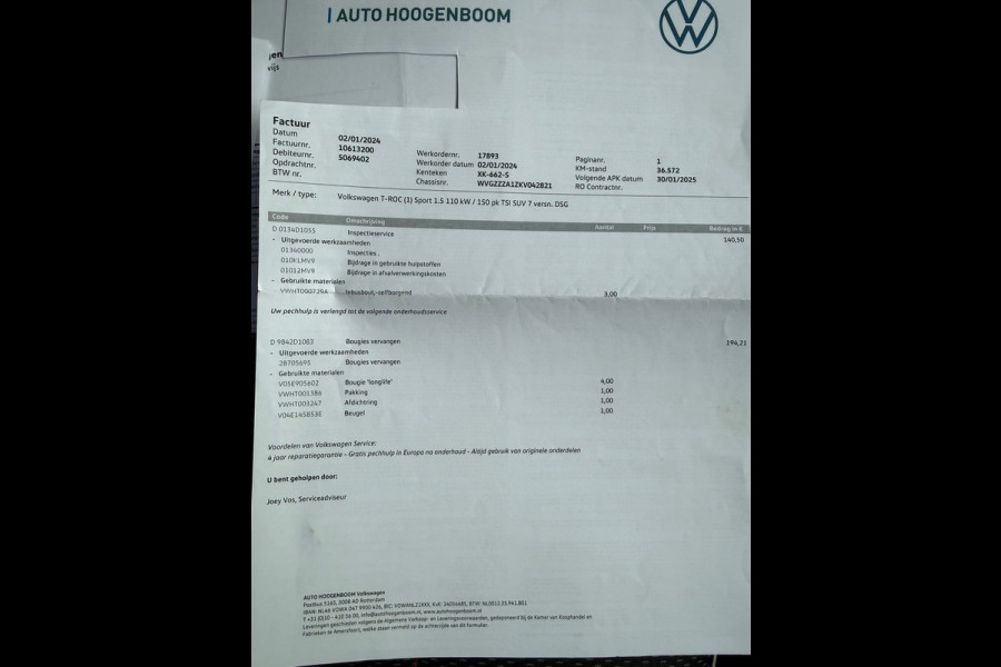 Volkswagen T-Roc 1.5 TSI Sport l Volledig Dealer Onderhouden l Virtual Cockpit l Navi l Automaat l ACC l trekhaak l