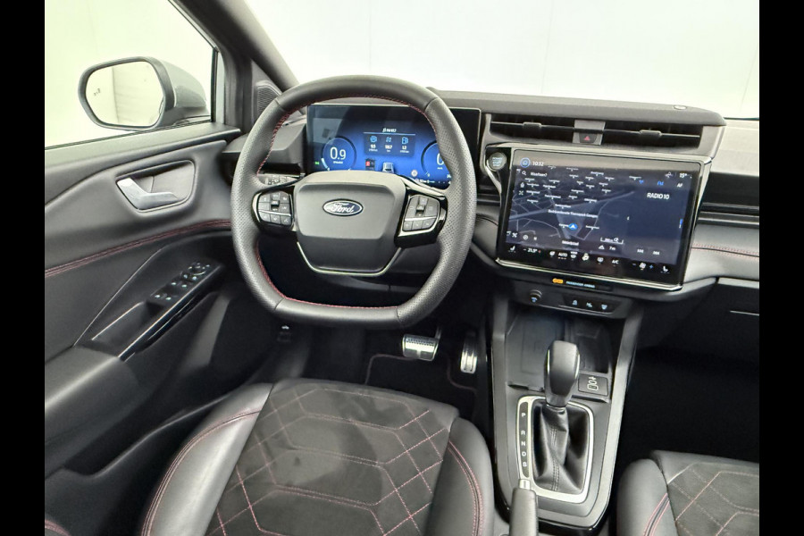 Ford Puma ST-line X 155pk HYBRIDE | MHEV BOMVOL!! | WINTERPACK VERW. VOORRUIT | ELEK. PANORAMADAK | B&O | ELEK. ACHTERKLEP | 360 CAM | STOEL + STUUR VERW. | TREKHAAK AFNEEMB. | FABRIEKSGARANTIE