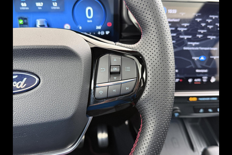 Ford Puma ST-line X 155pk HYBRIDE | MHEV BOMVOL!! | WINTERPACK VERW. VOORRUIT | ELEK. PANORAMADAK | B&O | ELEK. ACHTERKLEP | 360 CAM | STOEL + STUUR VERW. | TREKHAAK AFNEEMB. | FABRIEKSGARANTIE