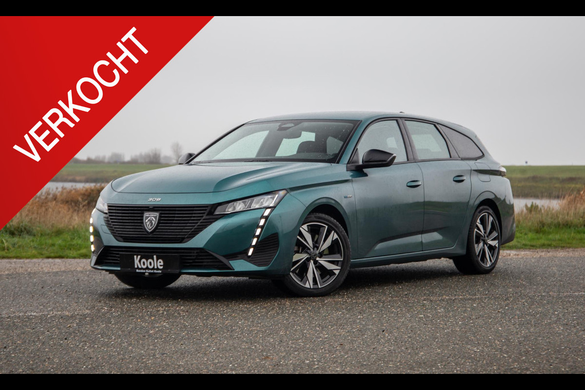 Peugeot 308 SW 1.6 HYbrid 180 Allure Pack Business AIRCO / CRUISE CONTROLE / CARPLAY / PLUG IN HYBRID / STOELVERWARMING