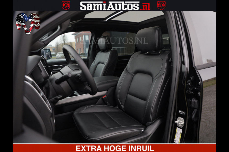 Dodge Ram SPORT | 5.7 V8 4x4 HEMI | PANORAMA DAK | GROOTSCHEM 12 INCH | LPG | Diamond Black Pearl | CREW CAB | DUBBELE CABINE | 5 PERSOONS | DC | VOORRAAD NR 2554 - 6048