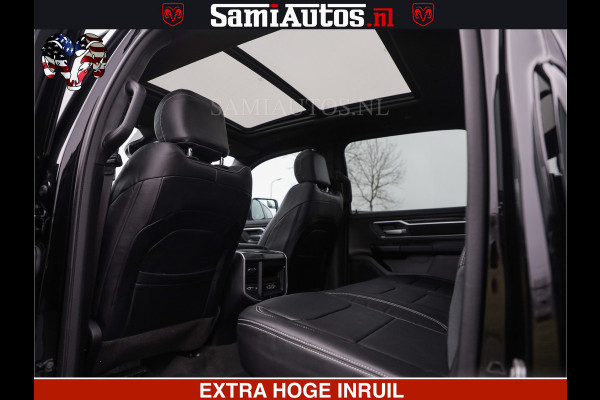Dodge Ram SPORT | 5.7 V8 4x4 HEMI | PANORAMA DAK | GROOTSCHEM 12 INCH | LPG | Diamond Black Pearl | CREW CAB | DUBBELE CABINE | 5 PERSOONS | DC | VOORRAAD NR 2554 - 6048