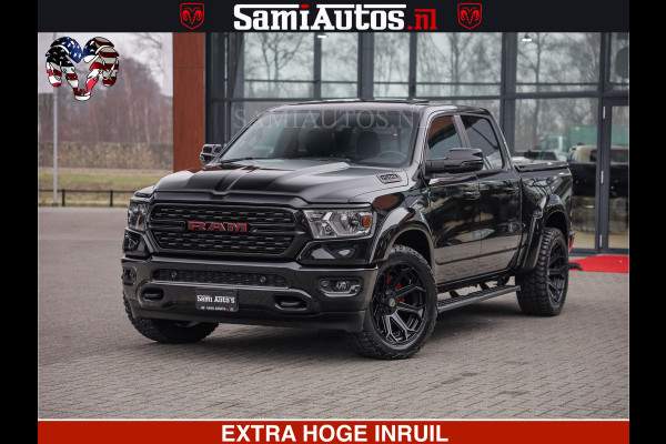Dodge Ram SPORT | 5.7 V8 4x4 HEMI | PANORAMA DAK | GROOTSCHEM 12 INCH | LPG | Diamond Black Pearl | CREW CAB | DUBBELE CABINE | 5 PERSOONS | DC | VOORRAAD NR 2554 - 6048
