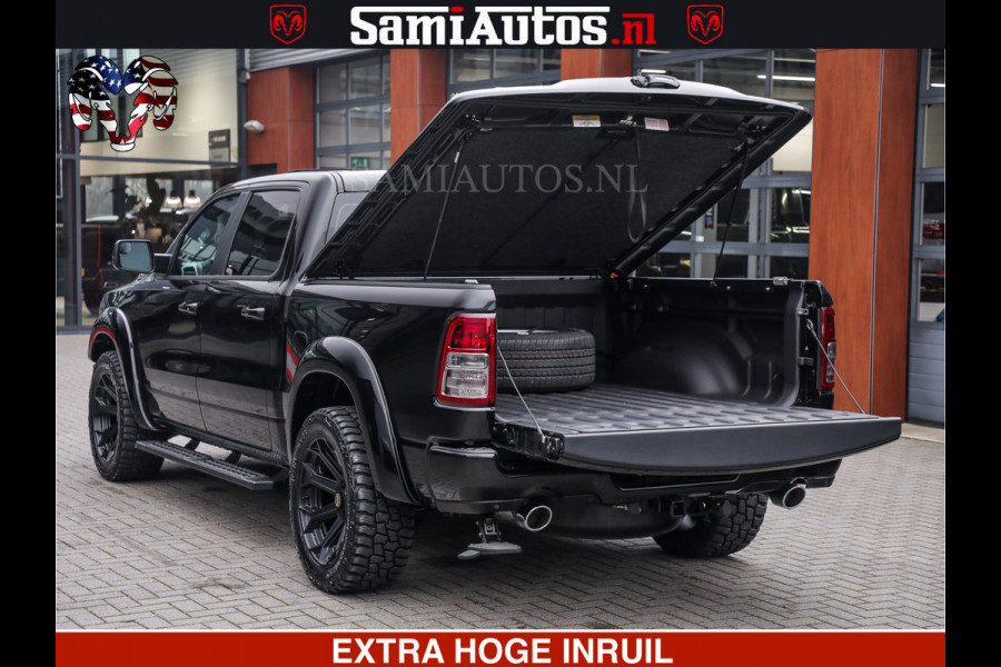 Dodge Ram SPORT | 5.7 V8 4x4 HEMI | PANORAMA DAK | GROOTSCHEM 12 INCH | LPG | Diamond Black Pearl | CREW CAB | DUBBELE CABINE | 5 PERSOONS | DC | VOORRAAD NR 2554 - 6048