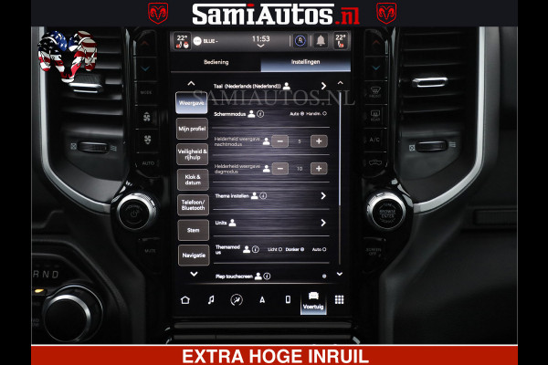 Dodge Ram SPORT | 5.7 V8 4x4 HEMI | PANORAMA DAK | GROOTSCHEM 12 INCH | LPG | Diamond Black Pearl | CREW CAB | DUBBELE CABINE | 5 PERSOONS | DC | VOORRAAD NR 2554 - 6048
