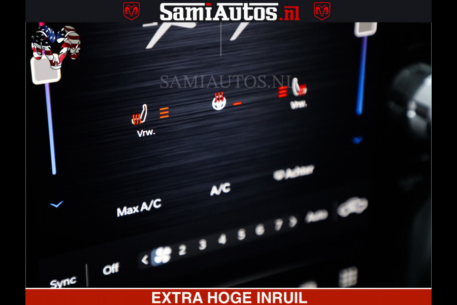 Dodge Ram SPORT | 5.7 V8 4x4 HEMI | PANORAMA DAK | GROOTSCHEM 12 INCH | LPG | Diamond Black Pearl | CREW CAB | DUBBELE CABINE | 5 PERSOONS | DC | VOORRAAD NR 2554 - 6048