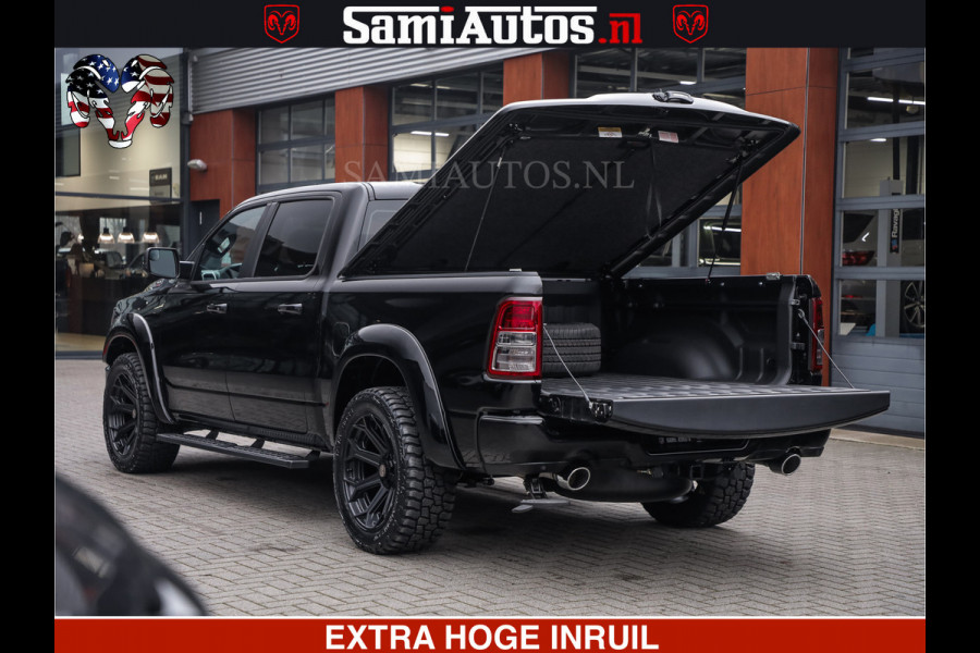 Dodge Ram SPORT | 5.7 V8 4x4 HEMI | PANORAMA DAK | GROOTSCHEM 12 INCH | LPG | Diamond Black Pearl | CREW CAB | DUBBELE CABINE | 5 PERSOONS | DC | VOORRAAD NR 2554 - 6048