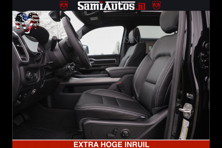 Dodge Ram SPORT | 5.7 V8 4x4 HEMI | PANORAMA DAK | GROOTSCHEM 12 INCH | LPG | Diamond Black Pearl | CREW CAB | DUBBELE CABINE | 5 PERSOONS | DC | VOORRAAD NR 2554 - 6048