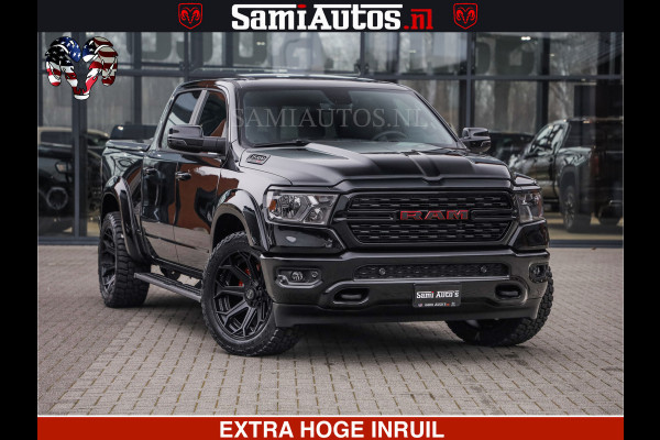 Dodge Ram SPORT | 5.7 V8 4x4 HEMI | PANORAMA DAK | GROOTSCHEM 12 INCH | LPG | Diamond Black Pearl | CREW CAB | DUBBELE CABINE | 5 PERSOONS | DC | VOORRAAD NR 2554 - 6048