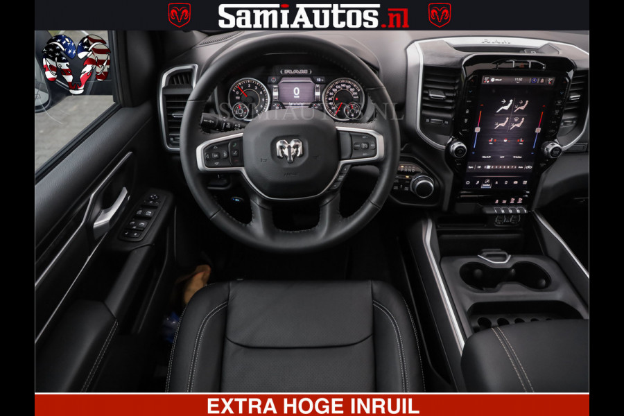 Dodge Ram SPORT | 5.7 V8 4x4 HEMI | PANORAMA DAK | GROOTSCHEM 12 INCH | LPG | Diamond Black Pearl | CREW CAB | DUBBELE CABINE | 5 PERSOONS | DC | VOORRAAD NR 2554 - 6048
