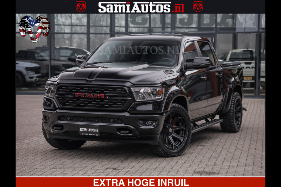 Dodge Ram SPORT | 5.7 V8 4x4 HEMI | PANORAMA DAK | GROOTSCHEM 12 INCH | LPG | Diamond Black Pearl | CREW CAB | DUBBELE CABINE | 5 PERSOONS | DC | VOORRAAD NR 2554 - 6048
