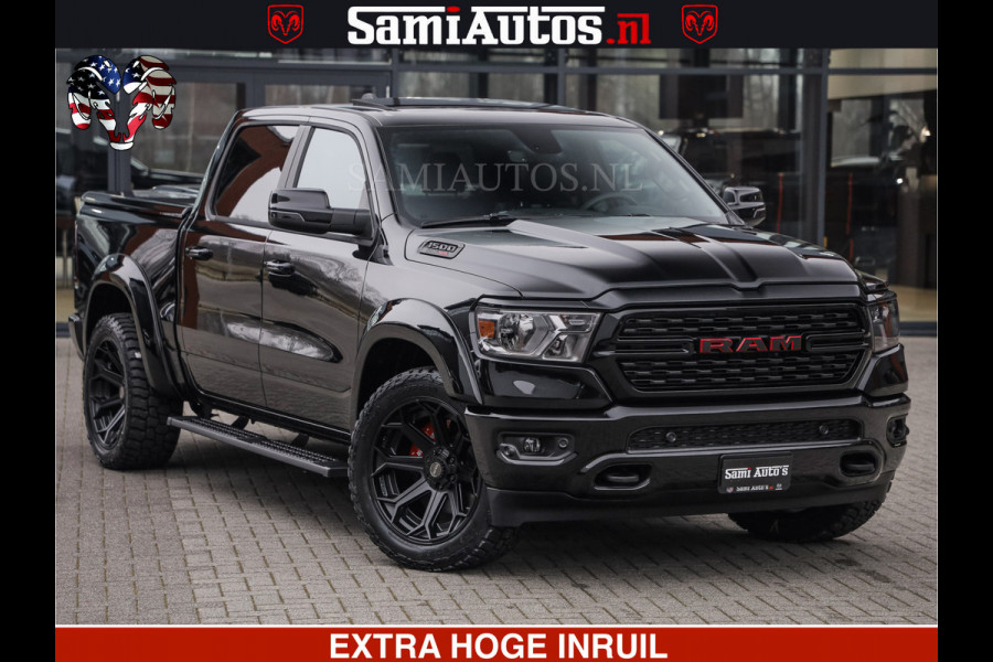 Dodge Ram SPORT | 5.7 V8 4x4 HEMI | PANORAMA DAK | GROOTSCHEM 12 INCH | LPG | Diamond Black Pearl | CREW CAB | DUBBELE CABINE | 5 PERSOONS | DC | VOORRAAD NR 2554 - 6048