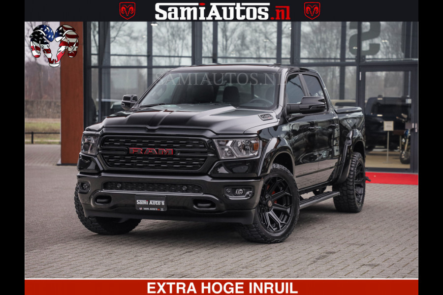 Dodge Ram SPORT | 5.7 V8 4x4 HEMI | PANORAMA DAK | GROOTSCHEM 12 INCH | LPG | Diamond Black Pearl | CREW CAB | DUBBELE CABINE | 5 PERSOONS | DC | VOORRAAD NR 2554 - 6048