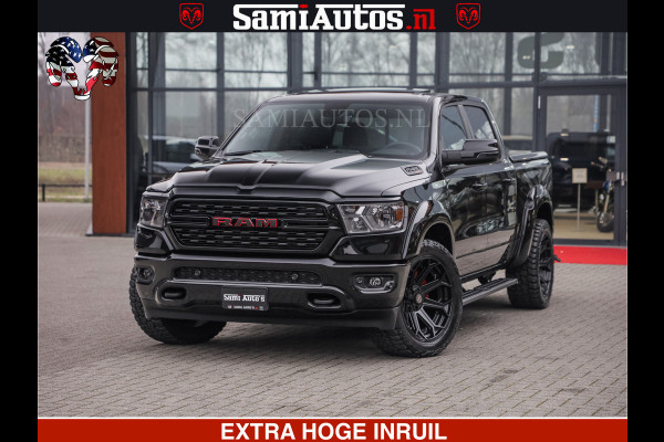 Dodge Ram SPORT | 5.7 V8 4x4 HEMI | PANORAMA DAK | GROOTSCHEM 12 INCH | LPG | Diamond Black Pearl | CREW CAB | DUBBELE CABINE | 5 PERSOONS | DC | VOORRAAD NR 2554 - 6048