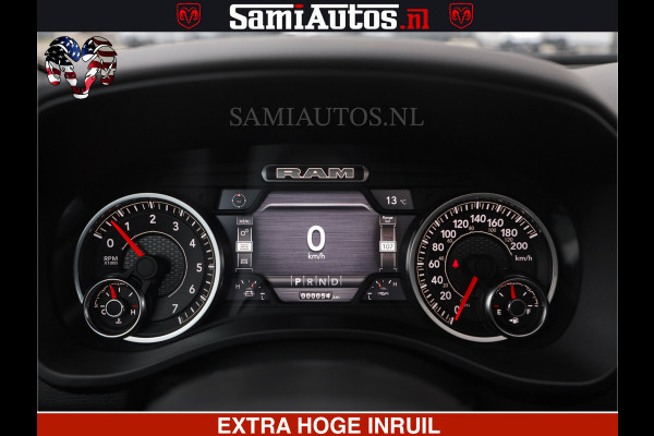 Dodge Ram SPORT | 5.7 V8 4x4 HEMI | PANORAMA DAK | GROOTSCHEM 12 INCH | LPG | Diamond Black Pearl | CREW CAB | DUBBELE CABINE | 5 PERSOONS | DC | VOORRAAD NR 2554 - 6048