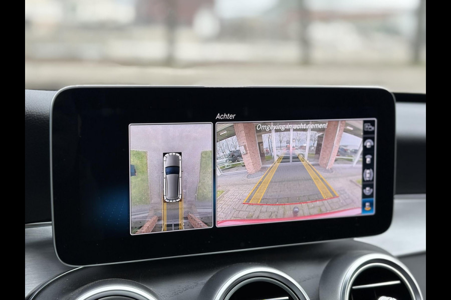 Mercedes-Benz C-Klasse Estate 180 Business Solution AMG Line/Nigh Pakk. | Pano, Leder/Alcan., Carplay/Android, Stoelverw., 18''