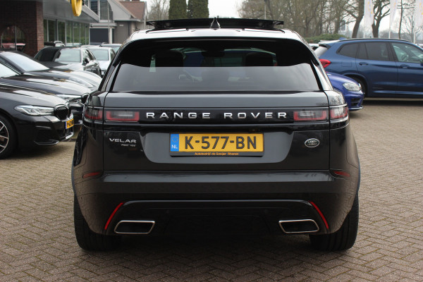 Land Rover Range Rover Velar 3.0 V6 SC AWD R-Dynamic S / Panoramadak / Camera / Leder / Meridian / 21'' / Stoelventilatie+Massage / Entertainment System / Keyless / Navigatie / Stoelverwarming 4x / Cruise Control