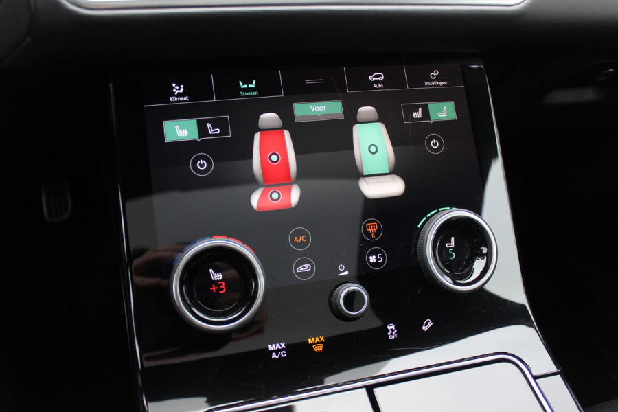 Land Rover Range Rover Velar 3.0 V6 SC AWD R-Dynamic S / Panoramadak / Camera / Leder / Meridian / 21'' / Stoelventilatie+Massage / Entertainment System / Keyless / Navigatie / Stoelverwarming 4x / Cruise Control