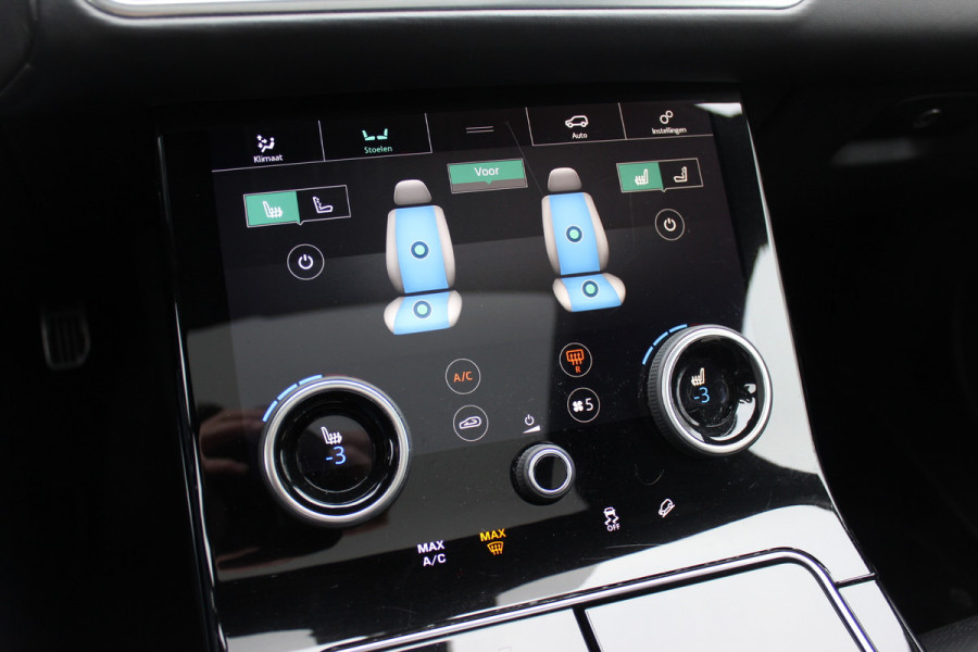 Land Rover Range Rover Velar 3.0 V6 SC AWD R-Dynamic S / Panoramadak / Camera / Leder / Meridian / 21'' / Stoelventilatie+Massage / Entertainment System / Keyless / Navigatie / Stoelverwarming 4x / Cruise Control