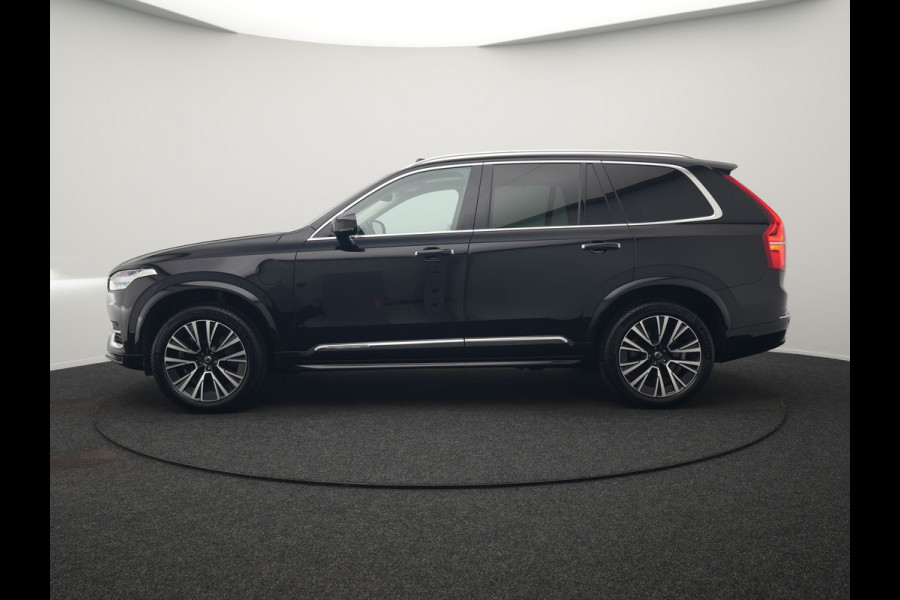 Volvo XC90 T8 Recharge AWD Plus Bright LONG RANGE Plug In Hybrid 7 Persoon 456pk Dealer O.H PHEV | Trekhaak Af Fabriek | Panodak | Adaptive Cruise | Camera | Lederen Sportstoelen Memory & Verwarmd | Pilot Assist | Blis | Keyless | Apple Carplay | Navigatie | Virtual | DAB |