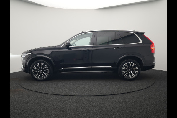 Volvo XC90 T8 Recharge AWD Plus Bright LONG RANGE Plug In Hybrid 7 Persoon 456pk Dealer O.H PHEV | Trekhaak Af Fabriek | Panodak | Adaptive Cruise | Camera | Lederen Sportstoelen Memory & Verwarmd | Pilot Assist | Blis | Keyless | Apple Carplay | Navigatie | Virtual | DAB |