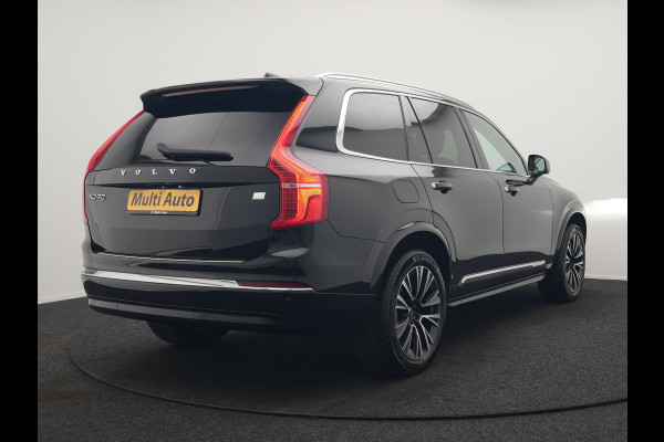Volvo XC90 T8 Recharge AWD Plus Bright LONG RANGE Plug In Hybrid 7 Persoon 456pk Dealer O.H PHEV | Trekhaak Af Fabriek | Panodak | Adaptive Cruise | Camera | Lederen Sportstoelen Memory & Verwarmd | Pilot Assist | Blis | Keyless | Apple Carplay | Navigatie | Virtual | DAB |