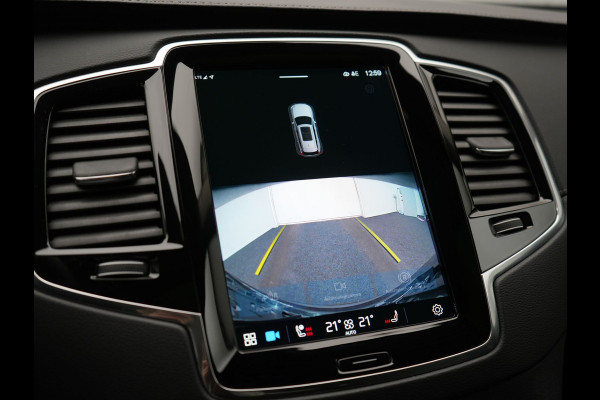 Volvo XC90 T8 Recharge AWD Plus Bright LONG RANGE Plug In Hybrid 7 Persoon 456pk Dealer O.H PHEV | Trekhaak Af Fabriek | Panodak | Adaptive Cruise | Camera | Lederen Sportstoelen Memory & Verwarmd | Pilot Assist | Blis | Keyless | Apple Carplay | Navigatie | Virtual | DAB |