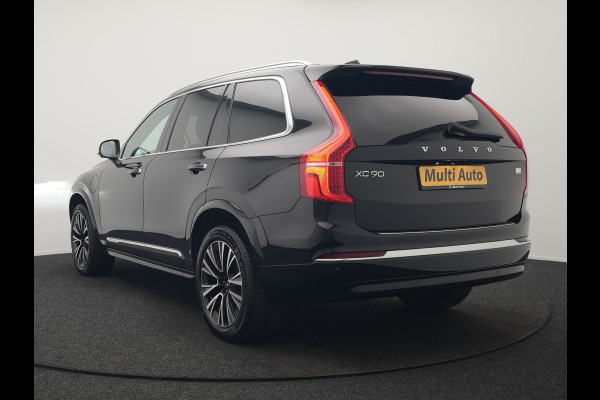 Volvo XC90 T8 Recharge AWD Plus Bright LONG RANGE Plug In Hybrid 7 Persoon 456pk Dealer O.H PHEV | Trekhaak Af Fabriek | Panodak | Adaptive Cruise | Camera | Lederen Sportstoelen Memory & Verwarmd | Pilot Assist | Blis | Keyless | Apple Carplay | Navigatie | Virtual | DAB |