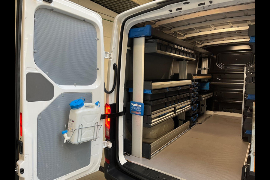 Volkswagen Crafter Automaat DSG Servicewagen 35 2.0 TDI 140pk euro6 L3H2 oude L2H1 Highline 3Persoons Sortimo, V230, RIJKLAARPRIJS