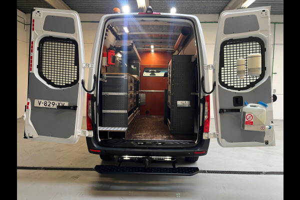 Mercedes-Benz Sprinter Automaat Servicewagen 314 2.2 CDI 140PK L2H2 euro6 BOTT, Victron V230, Standkachel Trekhaak RIJKLAARPRIJS