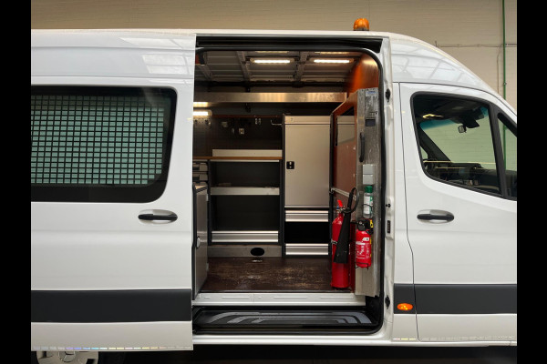 Mercedes-Benz Sprinter Automaat Servicewagen 314 2.2 CDI 140PK L2H2 euro6 BOTT, Victron V230, Standkachel Trekhaak RIJKLAARPRIJS