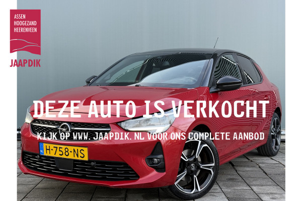 Opel Corsa BWJ 2020 1.2 101 PK GS Line | PANO DAK | STOEL&STUUR VERW | CLIMA | NAVI | CARPLAY | PDC 2X |