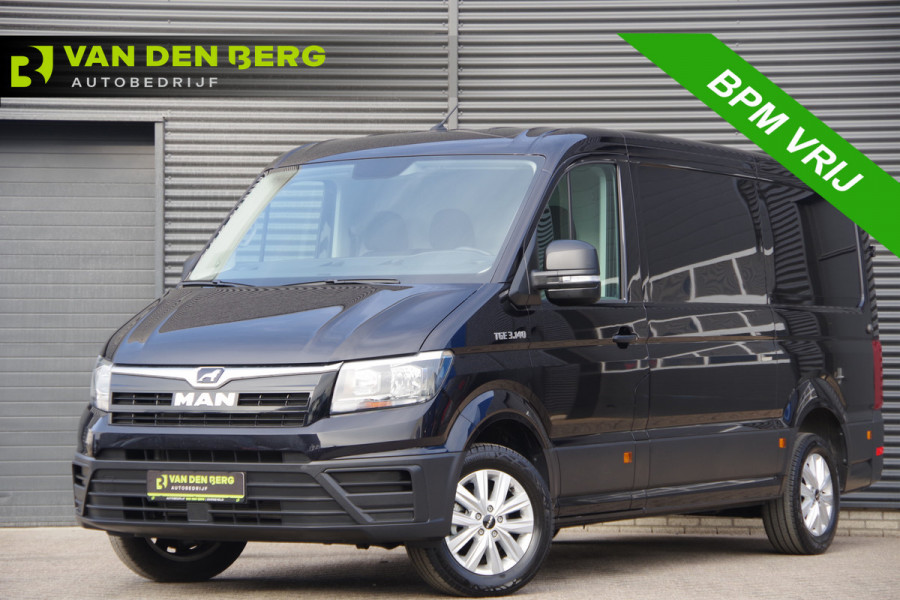 MAN TGE 35 2.0 L3H2 140PK AUT. CAMERA, STOELVERWARMING, CARPLAY, DAB, BLUETOOTH, 17'' LM WIELEN