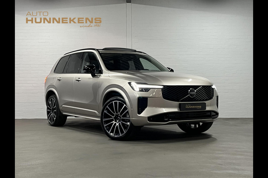 Volvo XC90 2.0 T8 Plug-in hybrid AWD Ultra Dark Luchtvering | Massage | Bowers & Wilkins | Trekhaak | Adapt. Cruise | Stoelventilatie | 22" wielen | 360 camera | Head-up