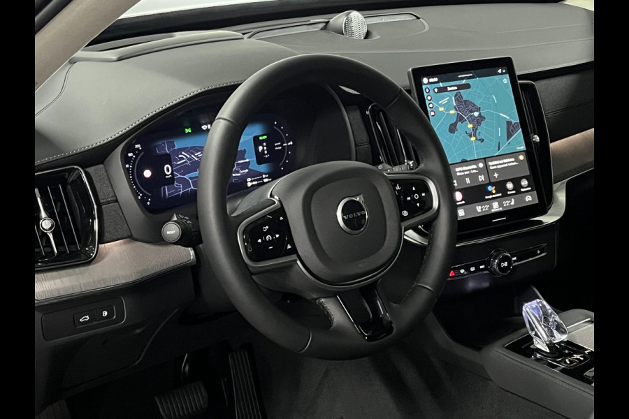Volvo XC90 2.0 T8 Plug-in hybrid AWD Ultra Dark Luchtvering | Massage | Bowers & Wilkins | Trekhaak | Adapt. Cruise | Stoelventilatie | 22" wielen | 360 camera | Head-up