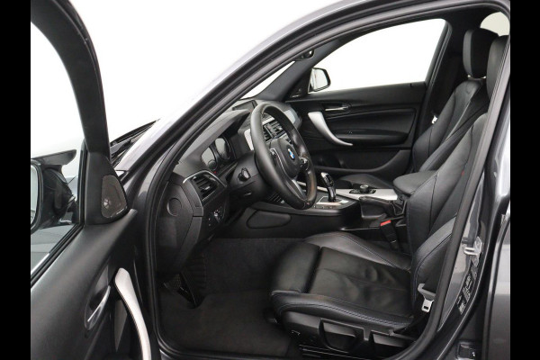 BMW 1-serie 118i M Sport | Leder | Stoelverwarming | Full LED | Sportstoelen | Harman/Kardon | Climate control | Parkeerhulp | Bluetooth | Cruise control