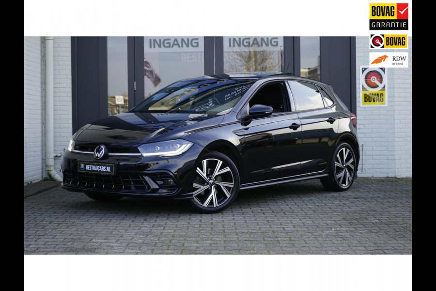 Volkswagen Polo 1.0 TSI 3x R-Line 110PK- AUTOMAAT-ACC-CAMERA-CARPLAY-DAB-GROOT NAVI-IQ LIGHT-KEYLESS-PANO-VIRTUEEL-WINTER-Etc