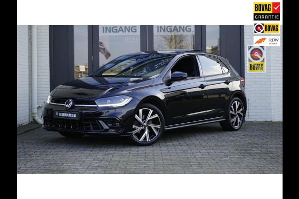 Volkswagen Polo 1.0 TSI 3x R-Line 110PK- AUTOMAAT-ACC-CAMERA-CARPLAY-DAB-GROOT NAVI-IQ LIGHT-KEYLESS-PANO-VIRTUEEL-WINTER-Etc