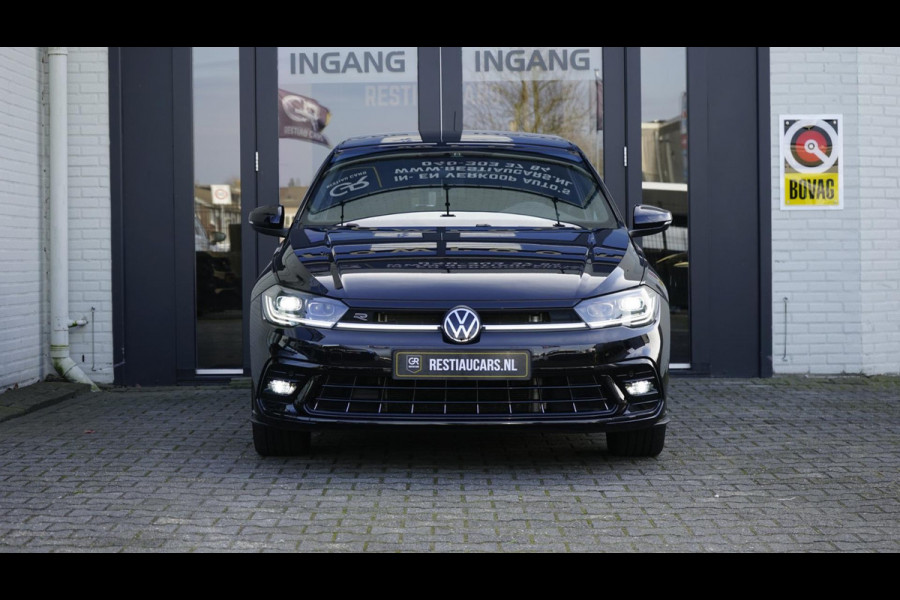 Volkswagen Polo 1.0 TSI 3x R-Line 110PK- AUTOMAAT-ACC-CAMERA-CARPLAY-DAB-GROOT NAVI-IQ LIGHT-KEYLESS-PANO-VIRTUEEL-WINTER-Etc