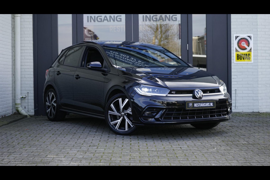 Volkswagen Polo 1.0 TSI 3x R-Line 110PK- AUTOMAAT-ACC-CAMERA-CARPLAY-DAB-GROOT NAVI-IQ LIGHT-KEYLESS-PANO-VIRTUEEL-WINTER-Etc